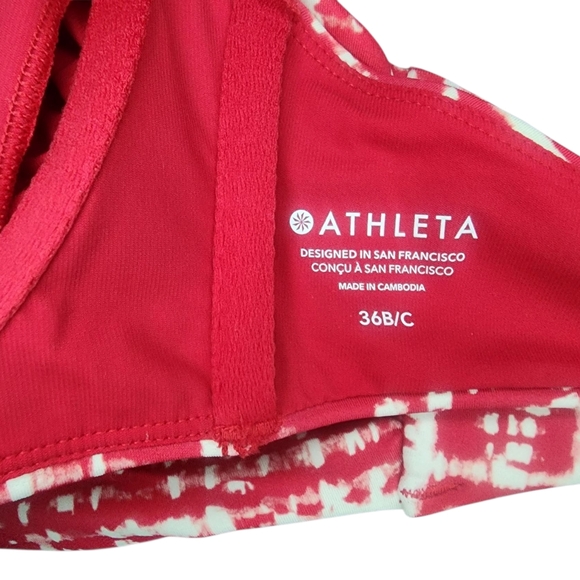 Athleta Square Neck Bikini Top, Womens 36B/C - Picture 4 of 4